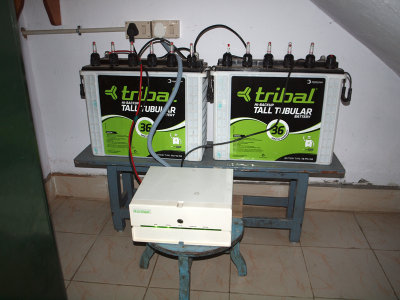 Backup power system funded by Foundation