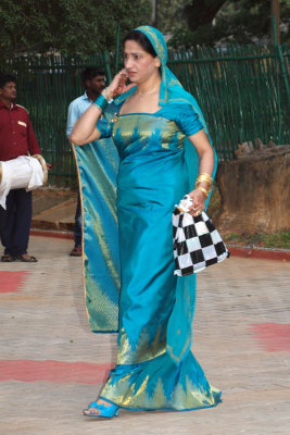 Traditional Coorgi sari