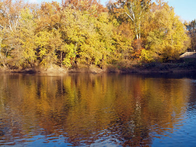 Reflections on the Monocacy river