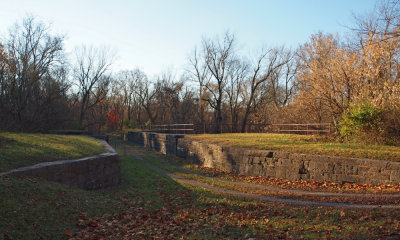 Early morning at Licking Creek Aqueduct