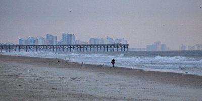The pier at dawn