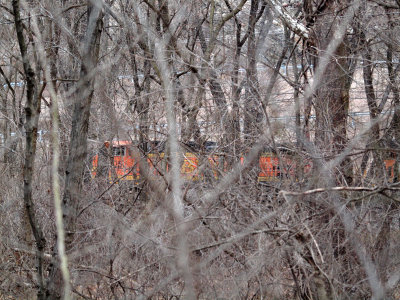 Feb 9th - Out of place BNSF locomotion at Weaverton