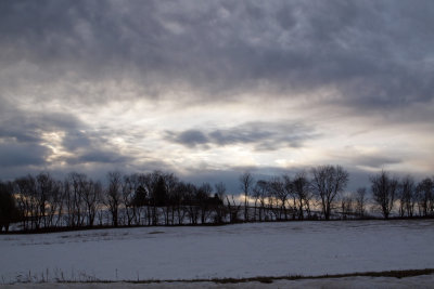 Feb 23rd - Skies on the way to Point of Rocks