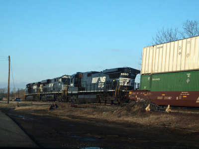 March 9th - Norfolk Southern locomotives
