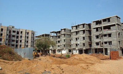 Serene Adinath construction site - June 2014