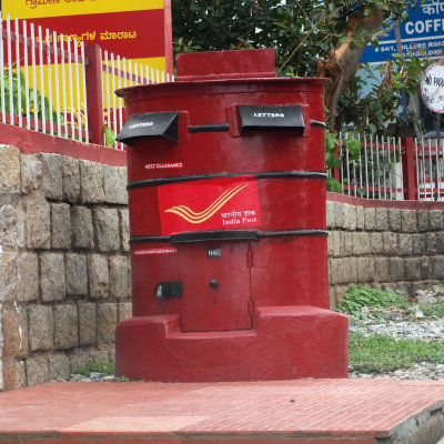 Indian postal service mail box
