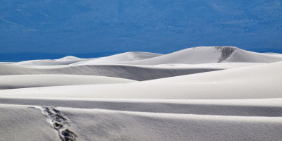 Sand dunes at White Sands