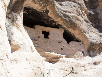 One of the caves of the Gila Cliff dwellings