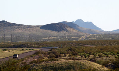 Desert Landscape on I-25