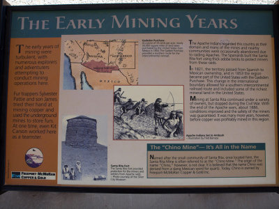 Early mining years at Chino