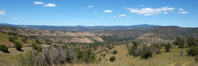 Gila Hot Springs in the valley