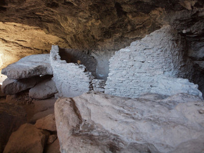 A room in a Gila Cliff dwelling