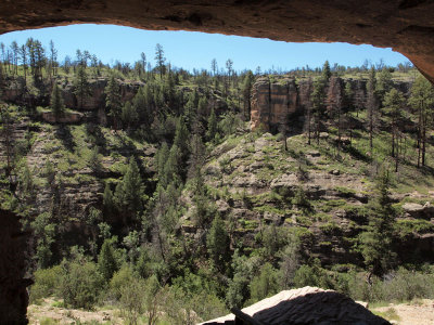 The view from your home in the cliffs