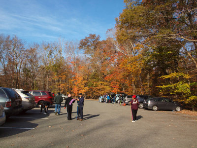 Nov 9th - Parking lot at Carderock
