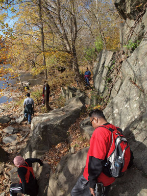 Rocky descent