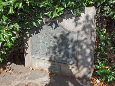 Historic Grave Yard in Charlotte