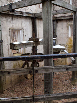 Inside the mill at Black Rock