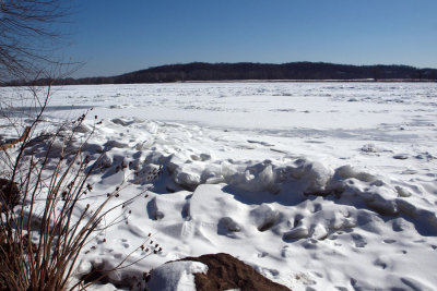 Ice chunks on the Potomac