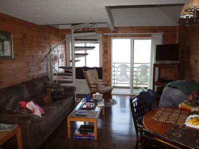 Condo living room - facing back