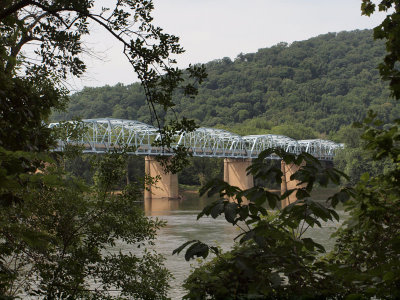 Route 15 bridge across the Potomac