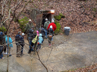 Entry to cave