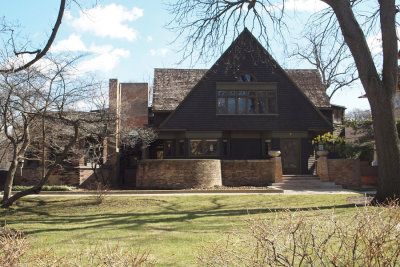 Frank Lloyd Wright home in Oak Park