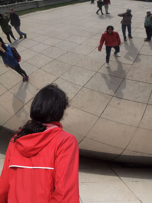 Reflection in the bean