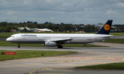 Lufthansa A321-231 at Dublin