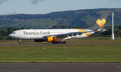 Thomas Cook A330 at Glasgow