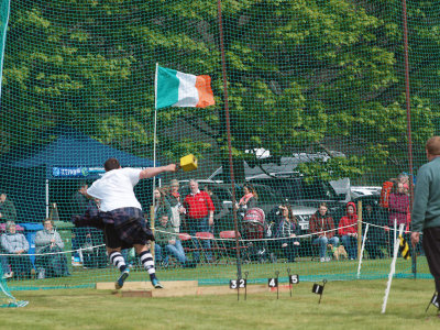 Highland Games - Weight throw for distance
