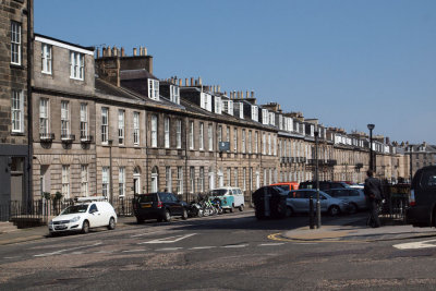 Houses in New Town, Edinburgh
