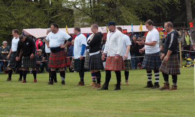 Men in kilts - Highland Games