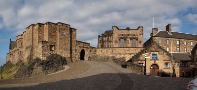 Panorama - Foog's gate, the entrance to the upper Ward