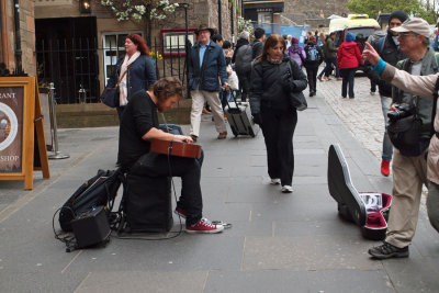 The street musician