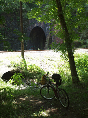 June 8th - Lunch break before turning back at Catoctin tunnel