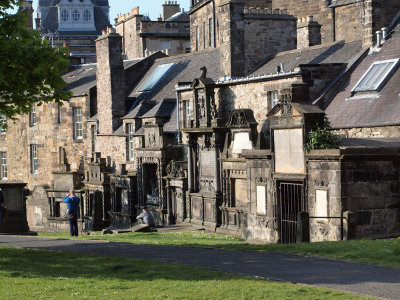 In Greyfriars Kirkyard (cemetery), Edinburgh