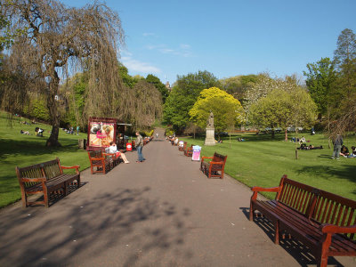 Princes Street Garden Scene