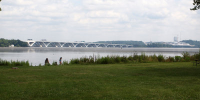 Woodrow Wilson Bridge and Gaylord National Resort and Convention Center