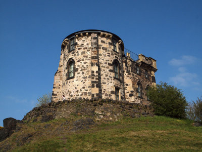 The old Observatory on Calton Hill