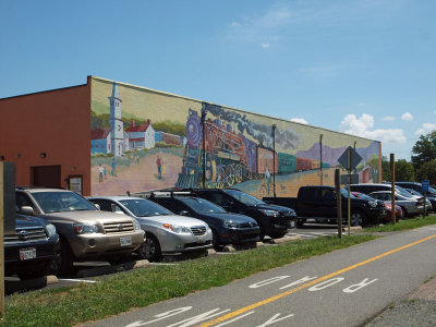 Mural on the W&OD trail in Virginia