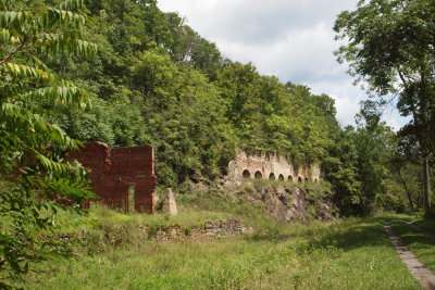 Remains of the Roundtop Cement Factory