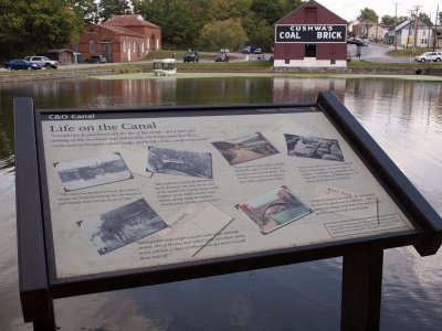 A wayside sign