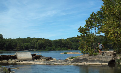 At the remains of Dam 3