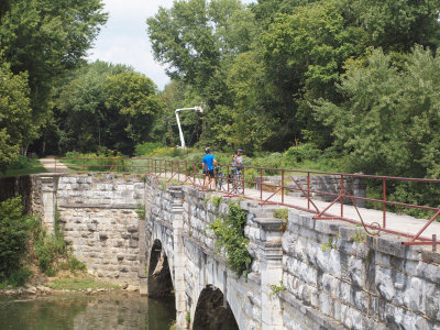 A picture on the Conococheague Aqueduct