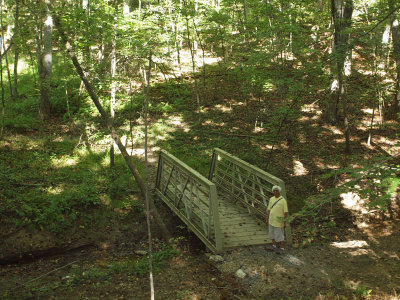 A bridge on our trail