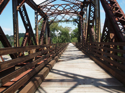 Bridge over the Southwest Pennsylvania Railroad line outside Connellsville