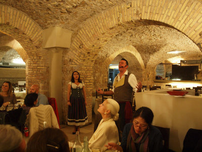 Dinner with musical entertainment at Le Terme De Colosseo
