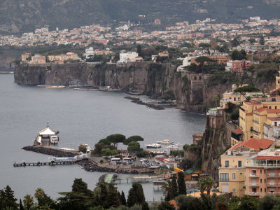 Black cliffs of Sorrento