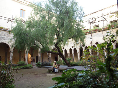 The cloisters at St. Francis Convent and Cloisters, Sorrento