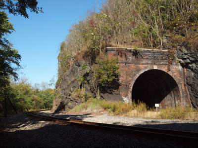 The Point of Rocks train tunnel